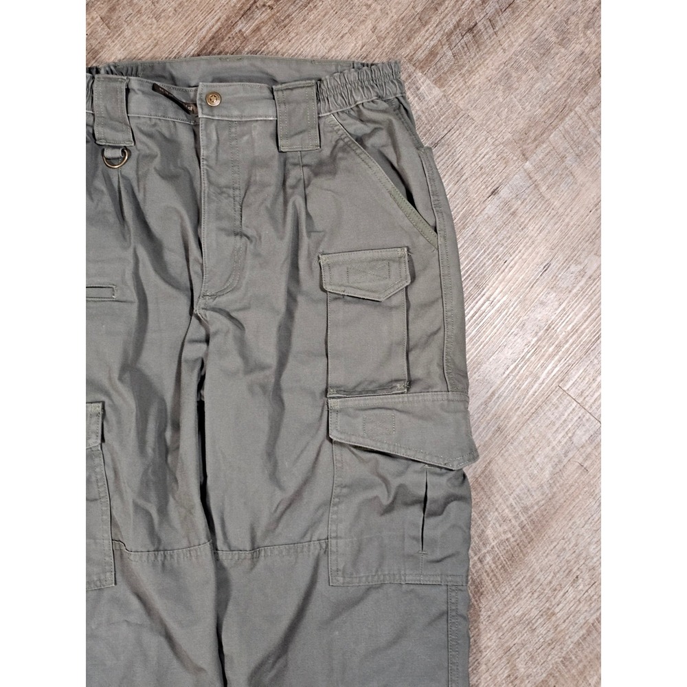 Propper Mens Tactical Cargo Pants Olive Green Utility Work Trousers 34x32 - Picture 2 of 10